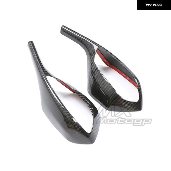 並行輸入品 BMW S1000RR 2019-2023 2024 カーボン バックミラー カバー フェアリング リアビュー サイドミラー キャップの画像