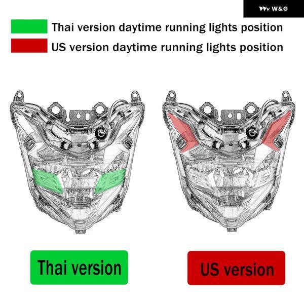 並行輸入品 ホンダ CB650F CBR650F 2017 2018 2019 オートバイ バイク LED ヘッドライト アセンブリ ヘッドランプ ライト CBR CB 650Fの画像