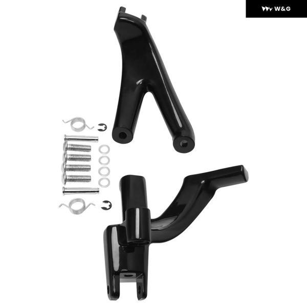 並行輸入品 ハーレー ファットボブ 114 2018-2023 スポーツグライド ブレイクアウト FXDR 114 オートバイ バイク ドライバー用フロント フットペグ マウンの画像