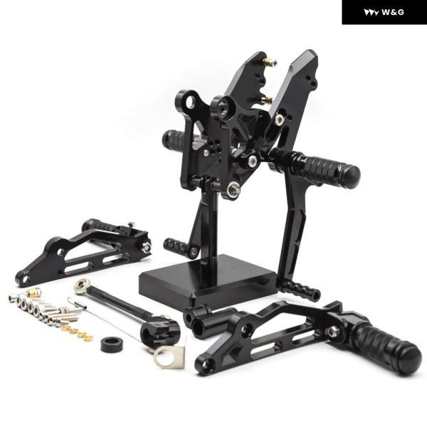 並行輸入品 オートバイ バイク リアセット フットレスト ホンダ GROM MSX125 MS X125 2012-2016 フットペグ ペダル アルミ GP シフター リアセット フット_1