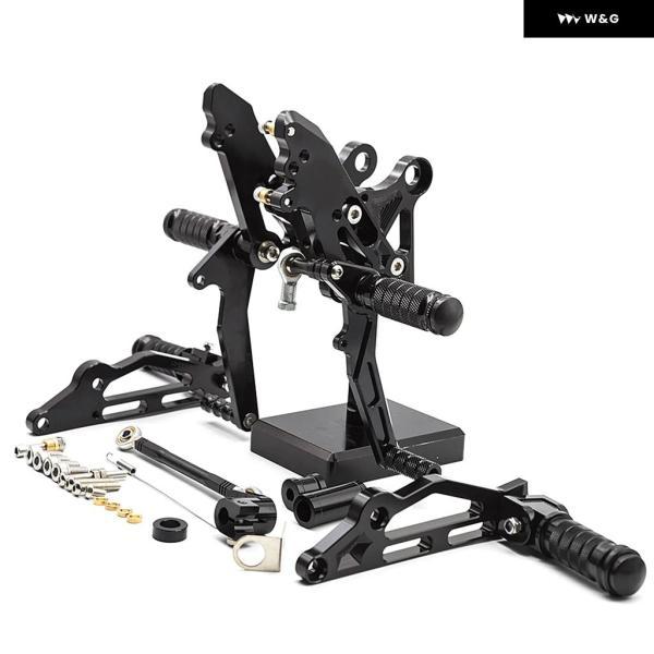 並行輸入品 オートバイ バイク リアセット フットレスト ホンダ GROM MSX125 MS X125 2012-2016 フットペグ ペダル アルミ GP シフター リアセット フット_3