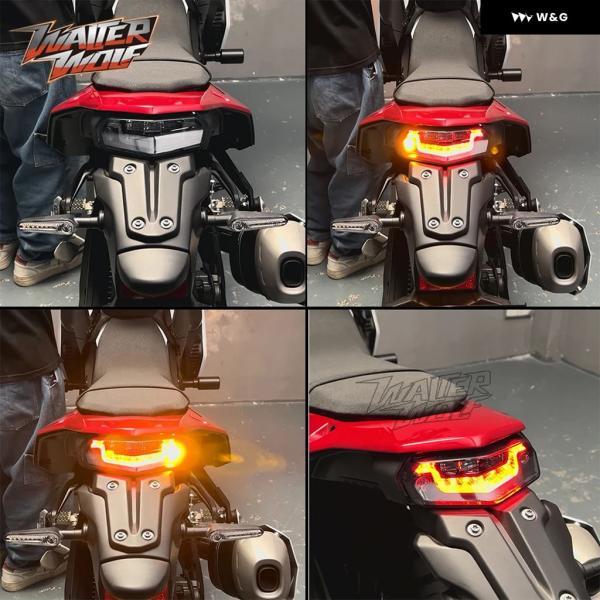 並行輸入品 ヤマハ テネレ700 ラリーワールドレイドラリーエクストリームエクスプローラー用 LED一体型 テールライト ブレーキウィンカー デイタイム ランの画像