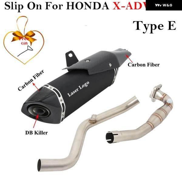 並行輸入品 ホンダ X-ADV 750 X ADV750 ADV フル システム スリップオン オートバイ バイク エキゾースト パイプ マフラー エスケープ カスタム チューブの画像