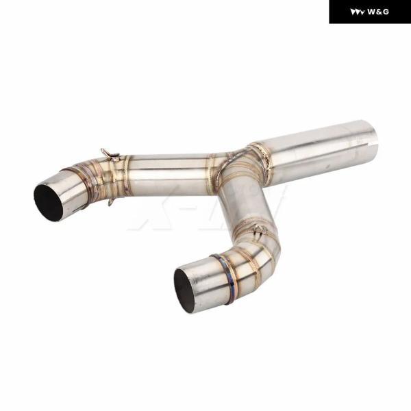 並行輸入品 アプリリア SHIVER 750 / GT 2010〜2016 SHIVER750 ESCAPE オートバイ バイク エキゾーストマフラー リンク パイプ 付き フル システム スリッの画像