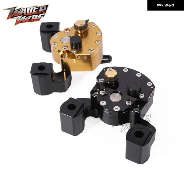 並行輸入品 790 890アドベンチャー用 オートバイ バイク ステアリング ダンパー スタビライザー調整可能 ブラケット マウント ライザークランプ790ADVの画像