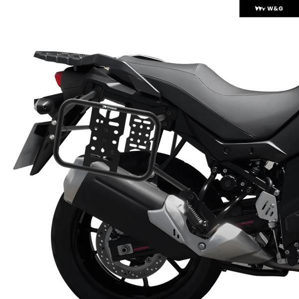 並行輸入品 スズキ DL650 V-STORM 650 2017-2025 サドルバッグ サポート バー マウント ブラケット トップケース ボックス ラック オートバイ バイク_5