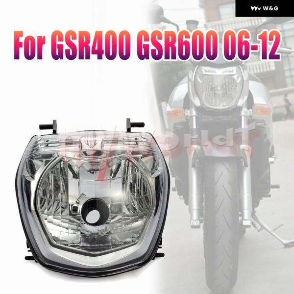 並行輸入品 スズキ GSR400 GSR600 2006 - 2011 BK B-KING オートバイ バイク ヘッドライト アセンブリ ヘッドランプ ライト BK GSR 400 600 BK400 BK600 に_1