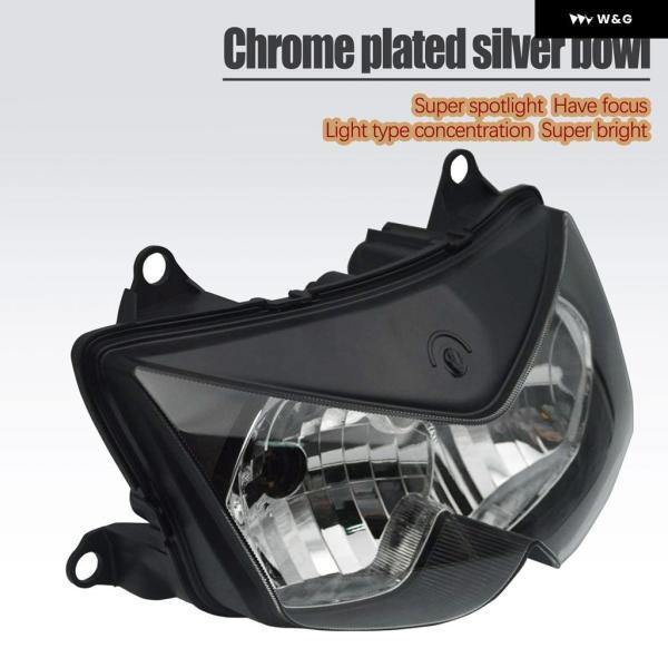 並行輸入品 カワサキ 2004 - 2006 Z750 オートバイ バイク ヘッドライト フロントノーズアッパー フェアリング カウル 2005 に適合の画像
