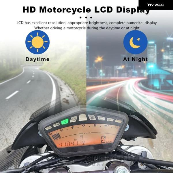 並行輸入品 LCD ディスプレイ HD 超薄型スクリーン ドゥカティ HYPERMOTARD 796 アクセサリー 2010-2013 オートバイ バイク スピード メーター 計器ゲージ_3