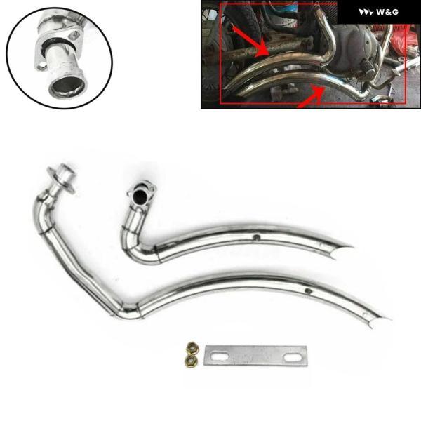 並行輸入品 ヤマハ ビラーゴ XV535 XV400 XV 535 400用 ショートショットスタッガードマフラー付き オートバイ バイク マフラー システム サイレンサー キの画像