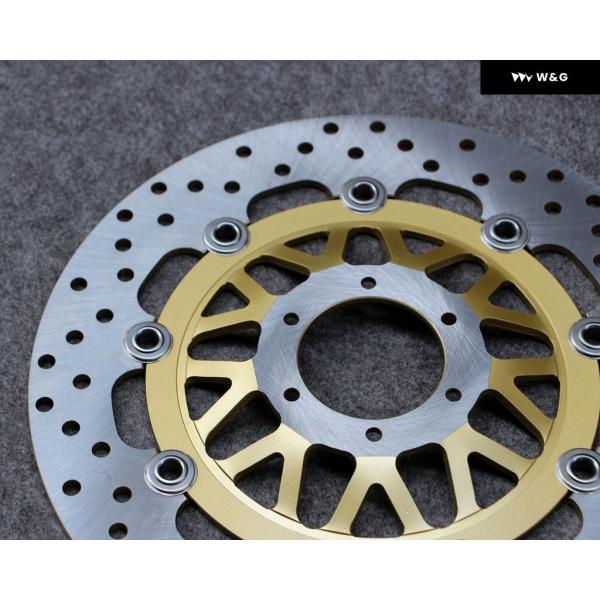 並行輸入品 1998 - 2009 ホンダ VFR800 オートバイ バイク フロント ブレーキディスク ローター VFR 800 1999-08に適合_4