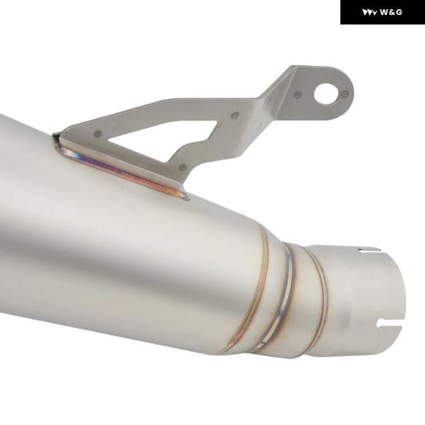 並行輸入品 BMW S1000R 2021-23用スリップオン S1000RR 2019 - 2023用 フル オートバイ バイク 排気 システム フロントリンク パイプ マフラー チューブ 付_4