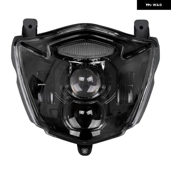 並行輸入品 ヘッドライト LED ヘッドライト アセンブリ アクセサリー ヤマハ XT660X XT660R XT 660X 660R XT660 X R 2004-2016 オートバイ バイク ヘッドラの画像