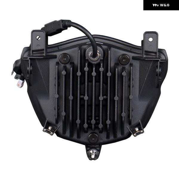 並行輸入品 ヘッドライト LED ヘッドライト アセンブリ アクセサリー ヤマハ XT660X XT660R XT 660X 660R XT660 X R 2004-2016 オートバイ バイク ヘッドラの画像