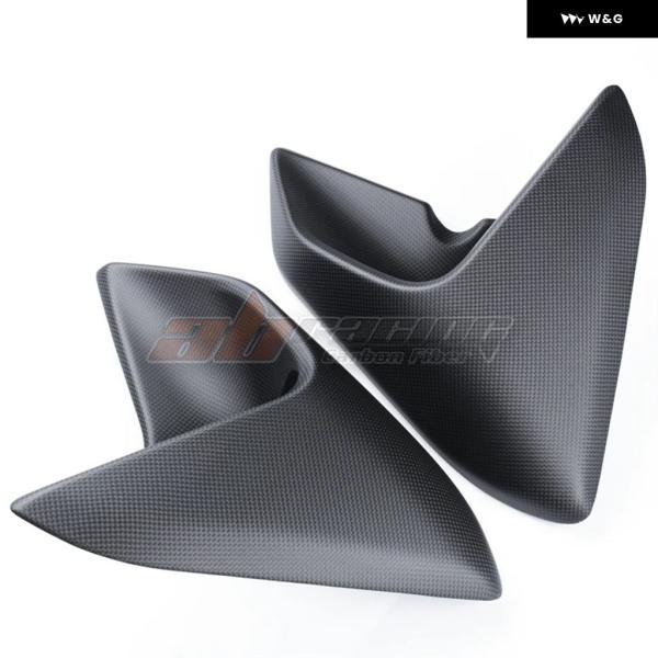 並行輸入品 フロントサイド パネル トリム カウリング フェアリング ドゥカティ DIAVEL V4 2023 カーボンフロント 100%の画像