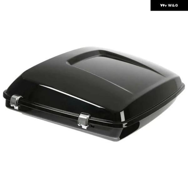並行輸入品 ハーレー ツーリング ツアーパック ストリートグライド ロードキング エレクトラグライド ロードグライド 2014-2024用 ブラックチョップドパッ_4