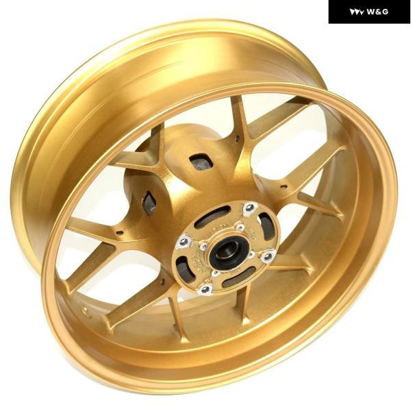並行輸入品 オートバイ バイク ホイールアルミハブタイヤホイールリムリアホイール ホンダ CBR1000RR 2008-2016用_1