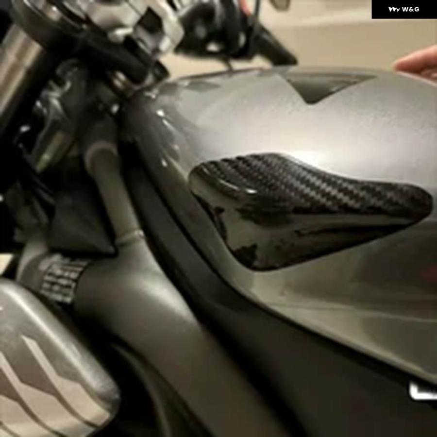 並行輸入品バイク タンク カーボン カバー トライアンフ STREET TRIPLE