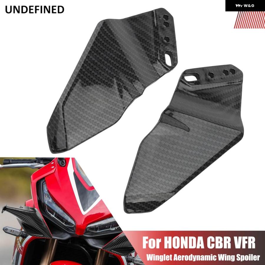 並行輸入品バイク ウィングレット エアロダイナミック ウィングキット スポイラー ホンダ CBR650R CBR600RR CBR1000RR CBR500R CBR600F4I CBR250R VFR 8の画像