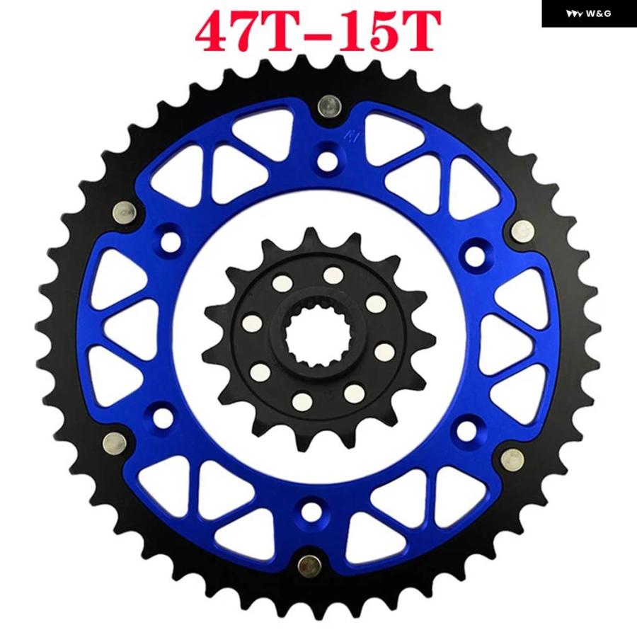 並行輸入品オートバイ 45T~52T 15T フロント リア スプロケット 690 660 400 LC4-E LC4 640 スーパーモト SMC690 SMC660 SM660 SXC625 エンデューロ | ブランド登録なし | 10