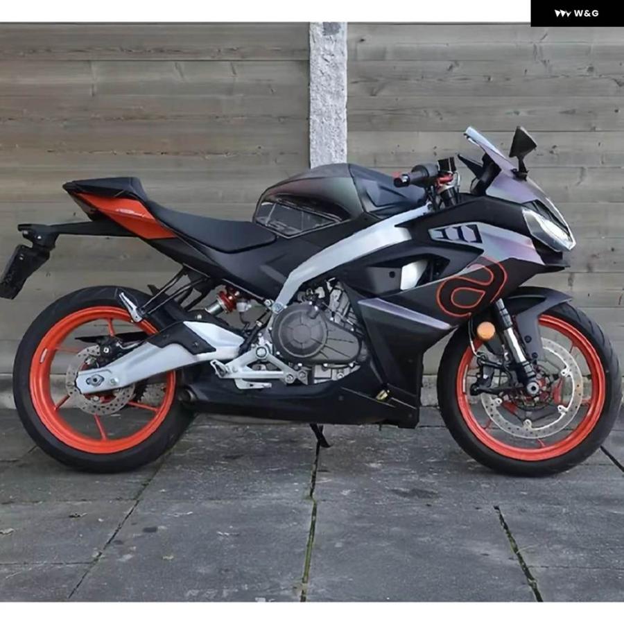 並行輸入品アプリリア RS457 RS 457 RS-457 2024 2025 オートバイ フロントホイールハガーフェンダー マッドガード マッド スプラッシュガード_5