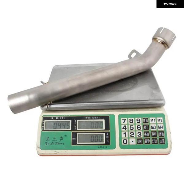 並行輸入品51MM テールエスケープ スズキ GSX-R1000 2007-2008 バイク マフラー ミッド パイプ ステンレス DBキラー付き