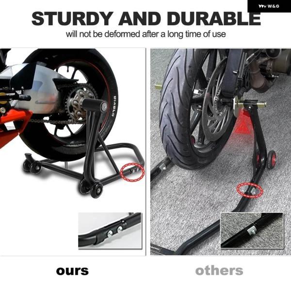 並行輸入品オートバイ 片側式 MV AGUSTA F4 RR 1000 F3 675 BRUTALE DRAGSTER RIVALE STRADALE 800 スイングアーム リフト スタンド 42.4MMピン付き_5