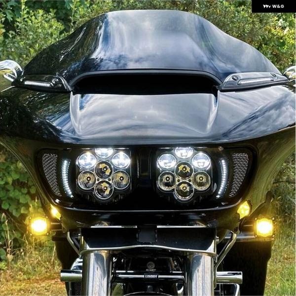 並行輸入品ハーレー ロードグライド スペシャル リミテッド FLTRK ウルトラ CVO/SE FLTRUSE 3 FLTRT 2015-2023 バイク シャークデーモン LED_2