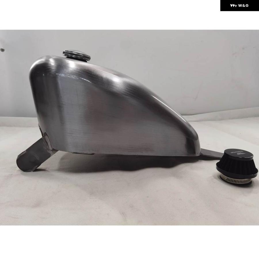 並行輸入品8L バイク ガソリン 燃料タンク ボックス ガスキャップ付き ヤマハ ドラッグスター 250の画像