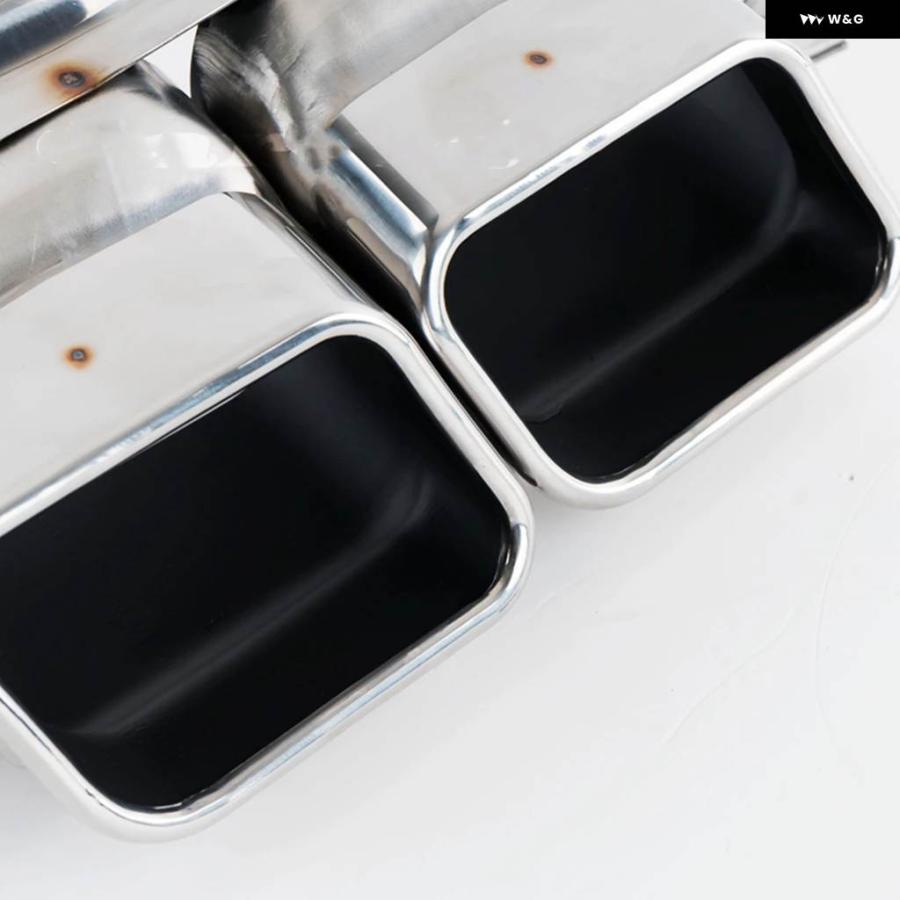 並行輸入品リア排気チップ パイプ テールエア アウトレット ベント排気テール パイプ BMW 7S F02 760 M スタイル 2010-2015の画像