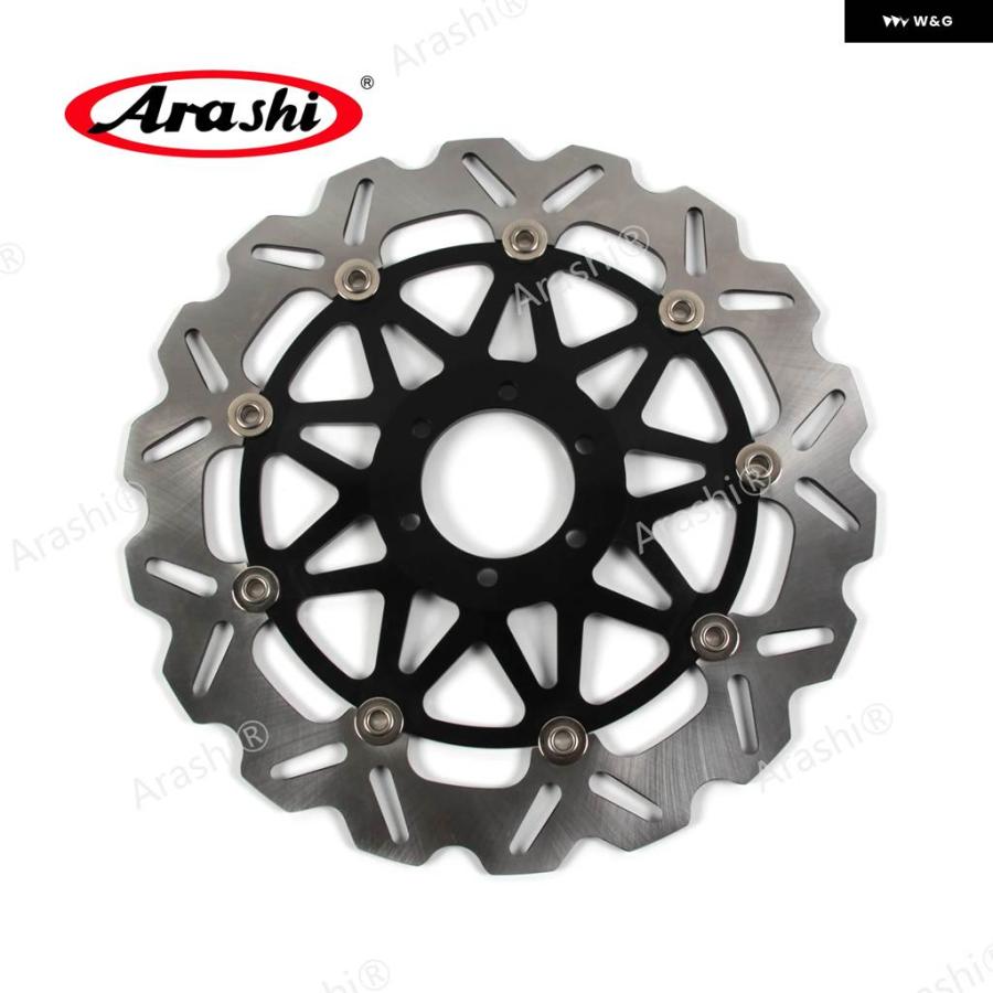 並行輸入品ブレーキディスク ボルトセット ドゥカティ MONSTER / S 1000 2003 2004 2005 CNC フルフローティング フロントリア ブレーキローターディス_8