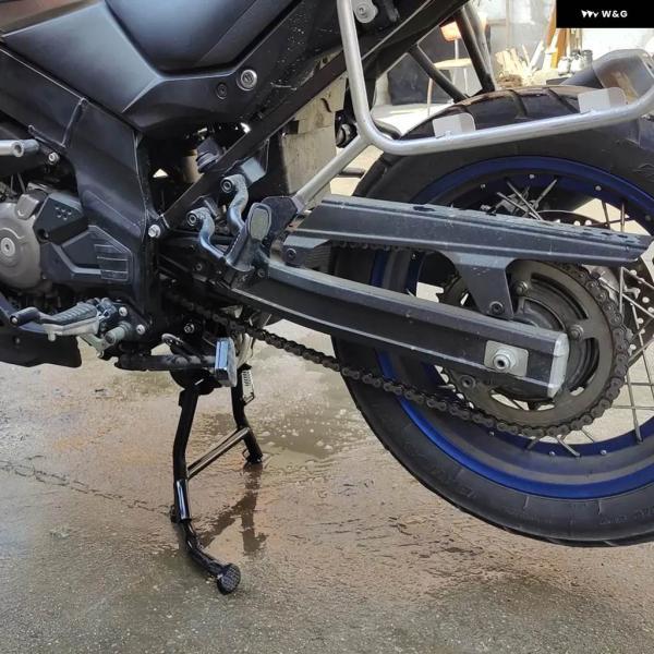 並行輸入品スズキ VSTROM 650XT DL650 DL650XT 2012-2021 バイク センター スタンド セントラルキック スタンド パーキング ブラケット_1