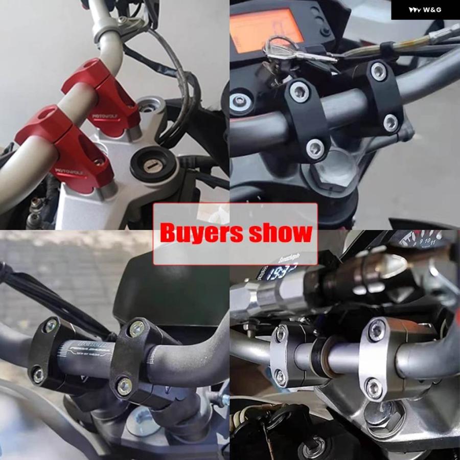 並行輸入品ヤマハ XJR1200 XJR1300 XJR 1200 XJR 1300 ハンドルバー 高さ調整 ライザーバー クランプ マウント 3色 バイク アクセサリーの画像