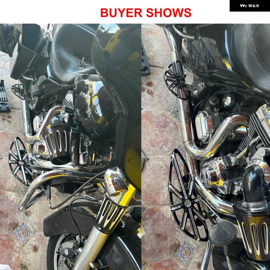 並行輸入品オートバイ フットレスト ペグ フロアボード パッセンジャー フットペグ ペダル ブラック/クローム ハーレー ツーリング ダイナ ソフテイル_11