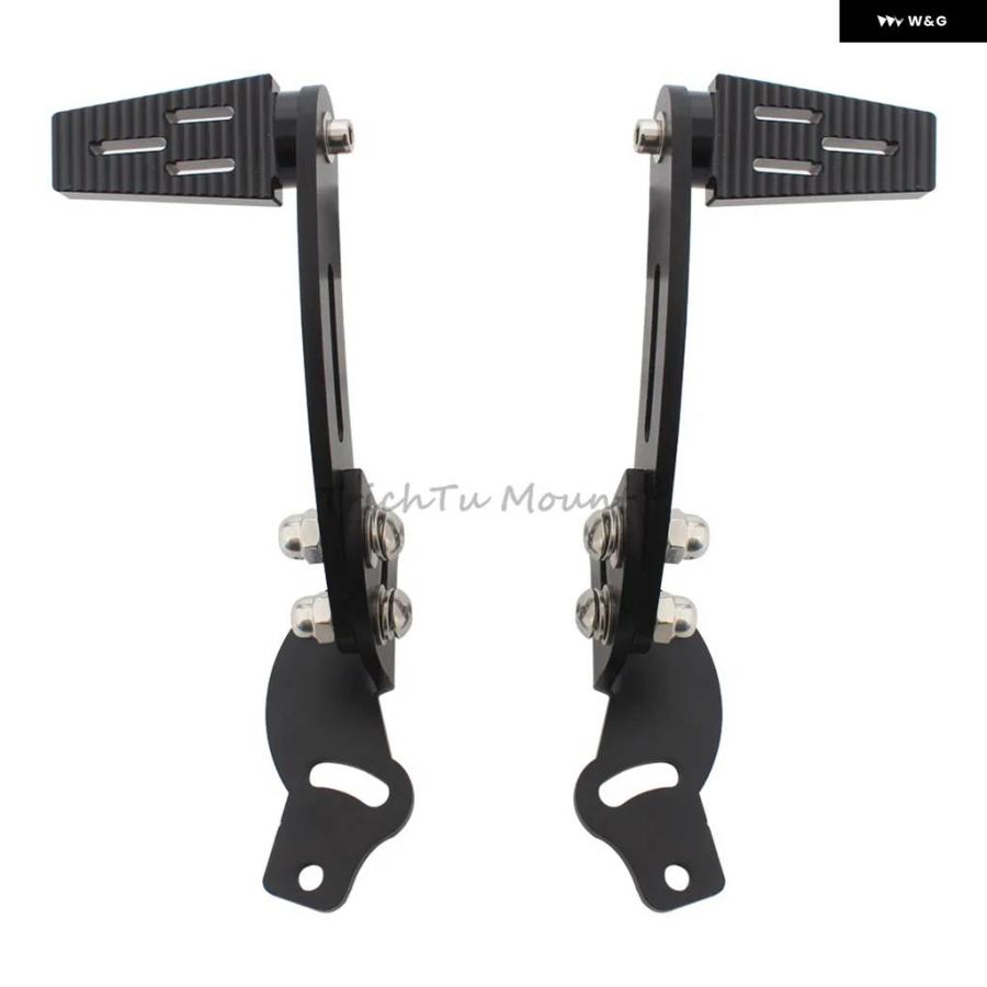 並行輸入品フットペグ フットレスト エクステンション フロアボードキット ペダル パッド 1組 CAN AM SPYDER RT 2010-2019_1