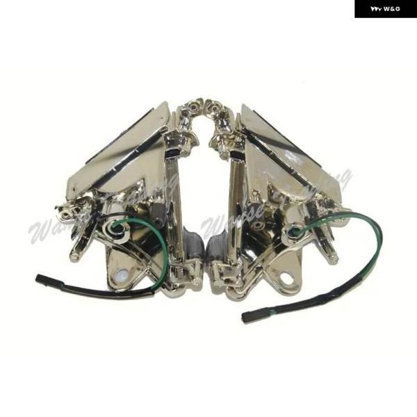 並行輸入品フロント左右ウインカー ウインカー レンズ スモーク カワサキ ZX10 ZX-10R ZX1000C 2004-2005の画像
