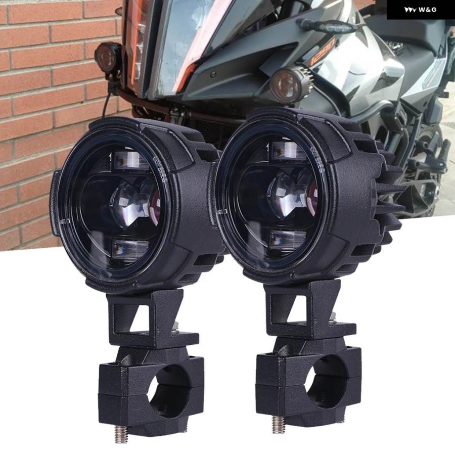 並行輸入品デューク125 250 390690 790 アドベンチャーR ホンダ アフリカツインCRF1000L オートバイ LED フォグランプ 補助運転灯の画像