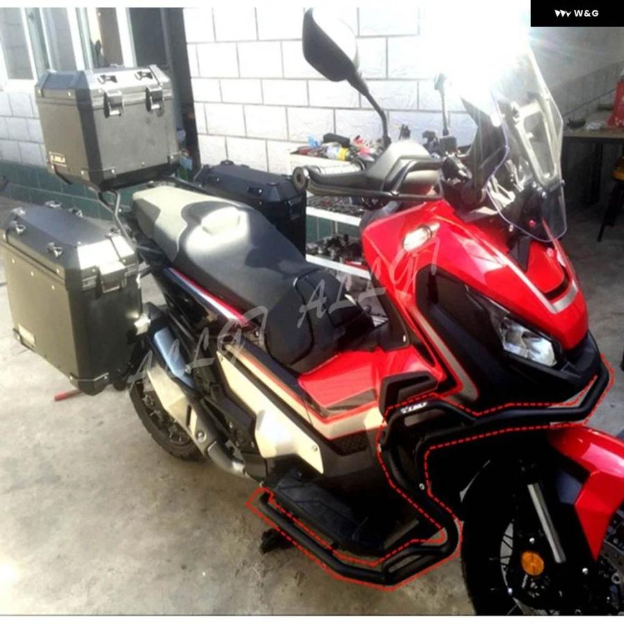 並行輸入品ホンダ X-ADV750 XADV 750ボディプロテクション エンジン ドロップ バンパー 2017-2020 バイク エンジン ガード クラッシュ バーの画像