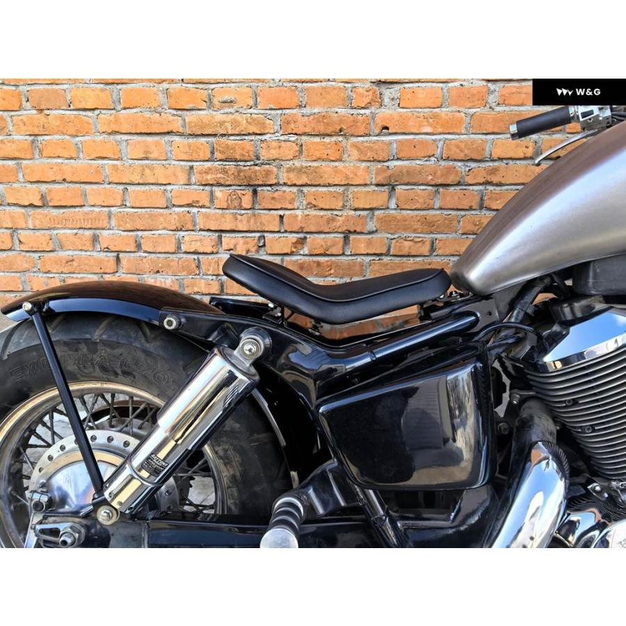 並行輸入品ホンダ VT750シャドウ750 SHADOW750 1997-2003年モデルレザーソロシート クッション サドルカバー パッドの画像