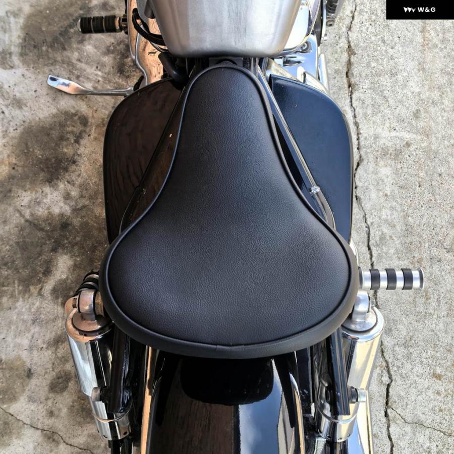 並行輸入品ホンダ VT750シャドウ750 SHADOW750 1997-2003年モデルレザーソロシート クッション サドルカバー パッドの画像
