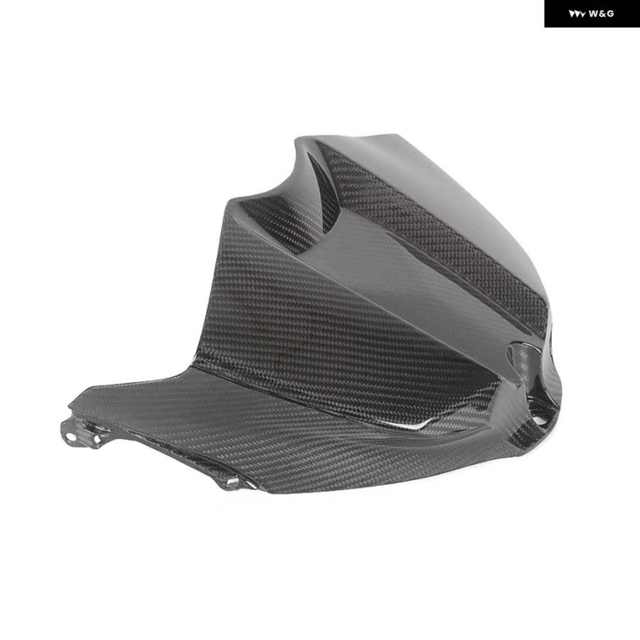 並行輸入品 ヤマハ YZF-R1 R1 2009-2014 2010 2011 2012 100% カーボン バイク フロントタンクカバー 燃料タンクカバーの画像
