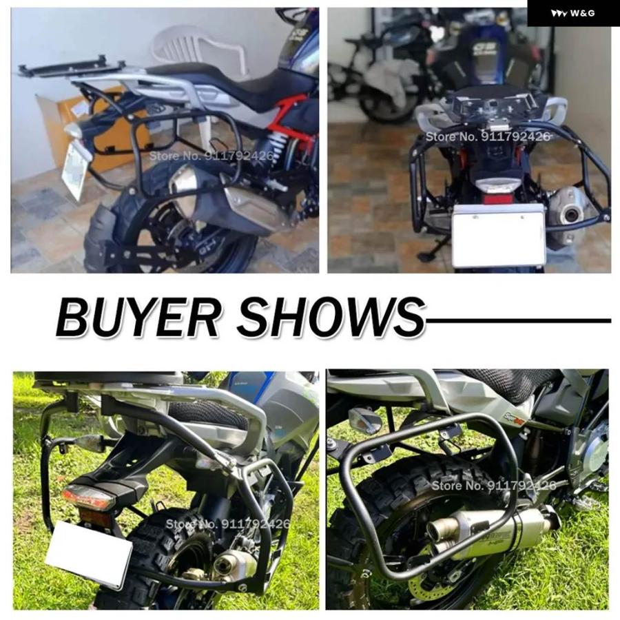 並行輸入品 BMW G310GS G 310 G310GS 2017-2023 2024 オートバイ トップケース パニアラック トランク サドルバッグ ブラケットの画像