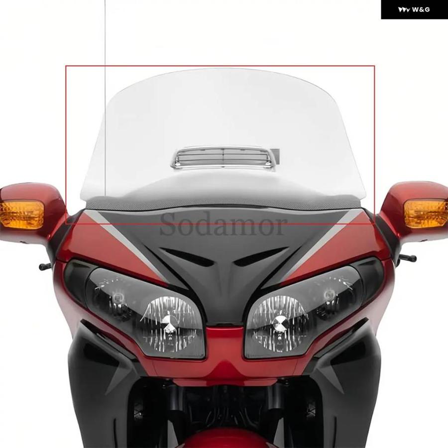 並行輸入品 ホンダ ゴールドウイング GL1800 2001-2017 エアベント バイク ウインドシールドの画像