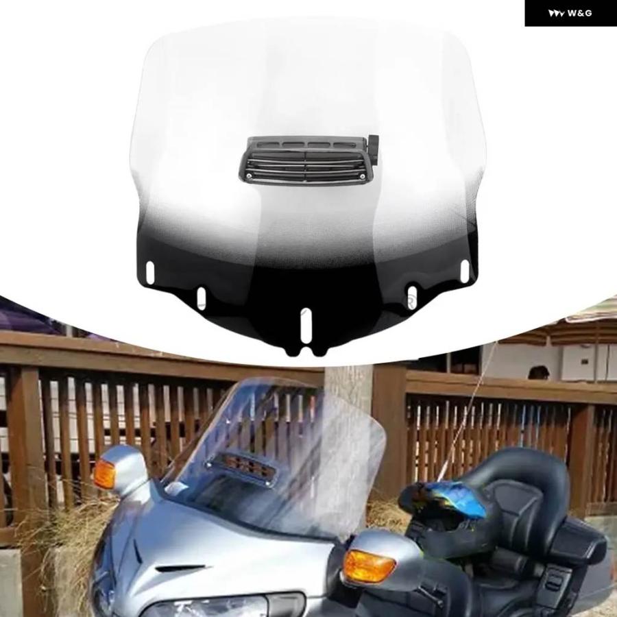並行輸入品 ホンダ ゴールドウイング GL1800 2001-2017 エアベント バイク ウインドシールドの画像