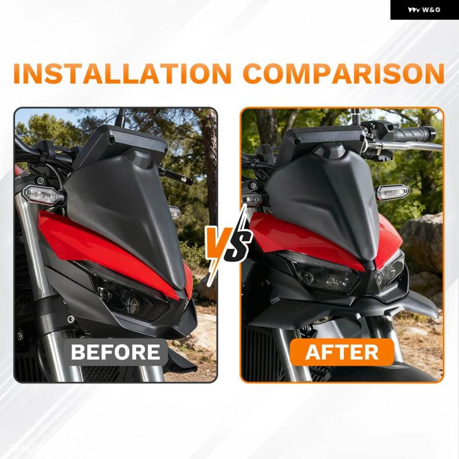 並行輸入品 ホンダ CB1000 CB 1000 ホーネット SP 2025 フロント フェアリング ウィングレット サイドウィングシェル サイドダウの画像