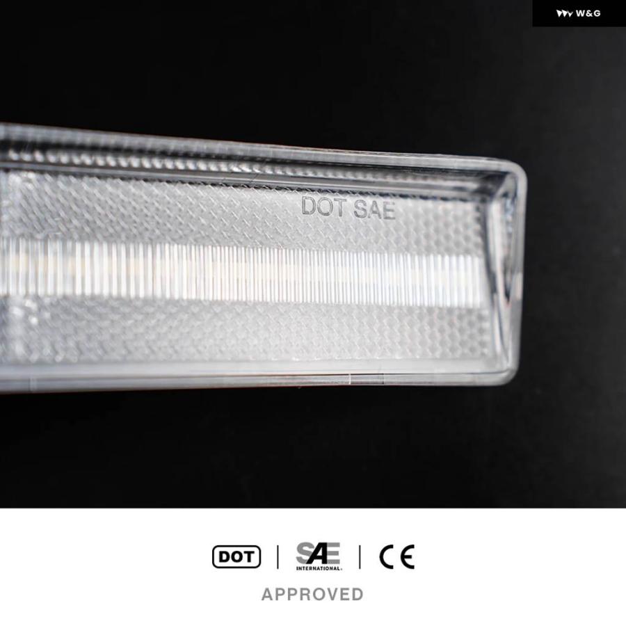 並行輸入品 2個 1980-1986 フォード ブロンコ F-100 F-150 F-250 F-350 ブロンコ LED サイド マーカーライト 車用フロント バンの画像