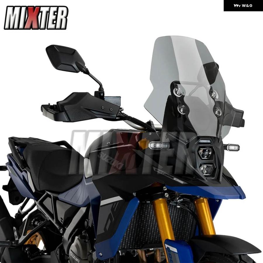 ブランド登録なし - 並行輸入品 DL800 SE DE TECH 2023 - 25 800DE 800SE 自動二輪車 運動競技 陳列箱遮蔽物 陳列箱映写幕 バイザー 陳列箱