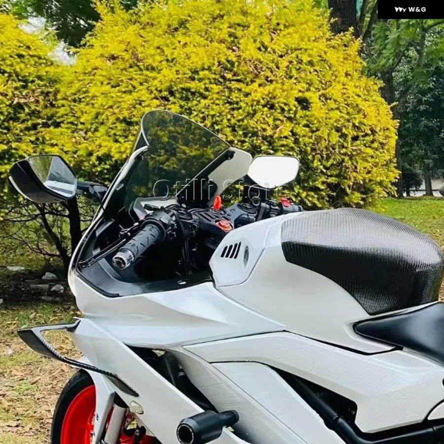 並行輸入品 オートバイ ウインドシールド ウインドスクリーン ヤマハ YZF R25 YZF R3 YZF-R25 YZF-R3 2019-2025 ウインドの画像