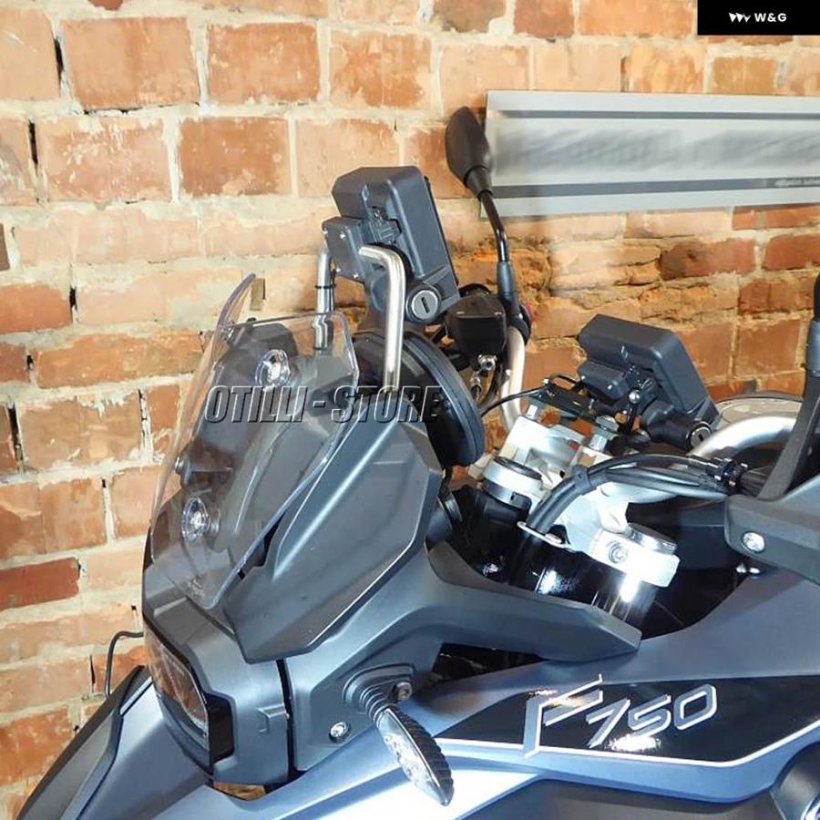 並行輸入品 BMW F750GS F850GS スタンド ホルダー 電話 GPS プレート ブラケット BMW F750GS F850GS 2018 - 2022の画像
