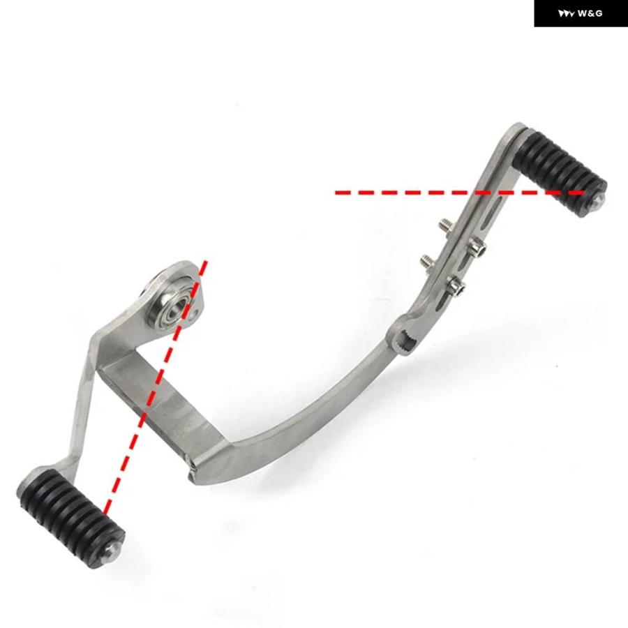 並行輸入品 オートバイ ギア シフター シフト レバー ペダル フロント リア フットステップオン CFMOTO 450CLC 450CL-C CLC450 4の画像